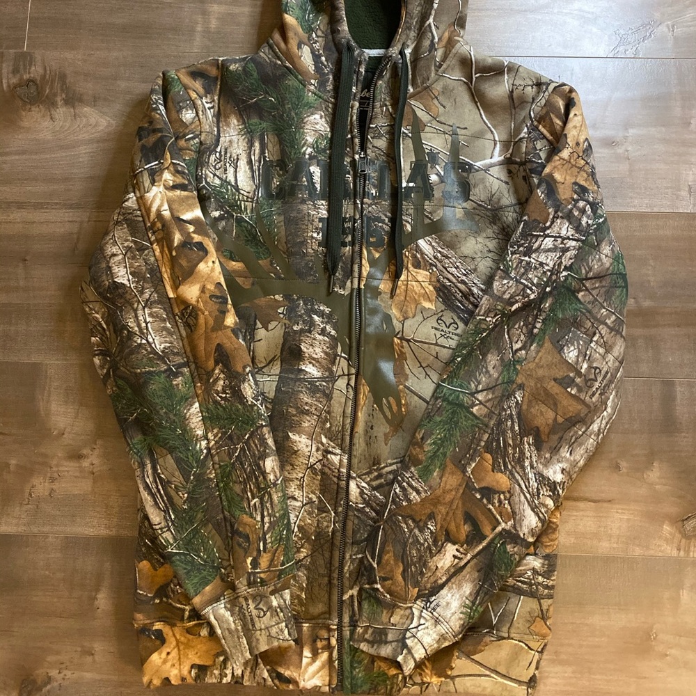 Like New Small Cabela’s Camo Hoodie Realtree Xtra